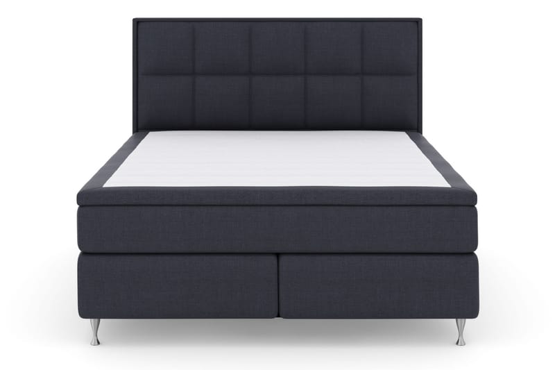 Select No 5 Komplet Sengepakke 180x200 Fast/Medium Latex - Blå/Sølv - Møbler - Senge - Komplet sengepakke