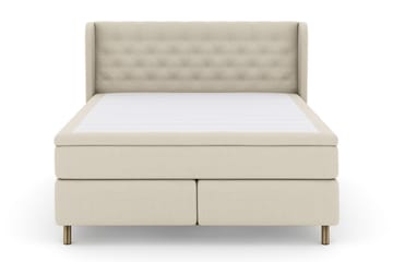 Select No 5 Komplet Sengepakke 180x200 Fast/Medium Watergel - Beige/Kobber - Møbler - Senge - Komplet sengepakke