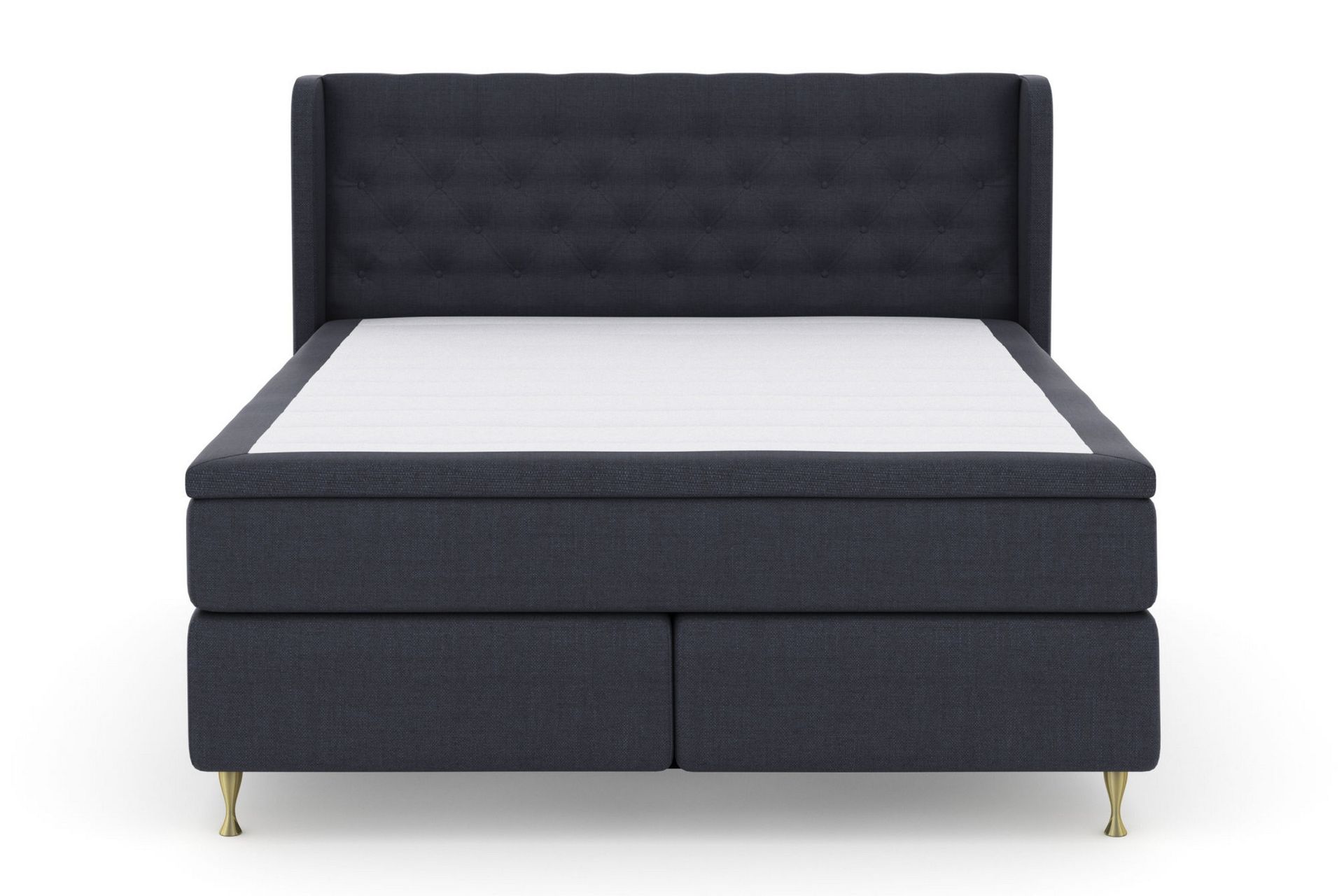 Select No 5 Komplet Sengepakke 210x210 Medium Watergel - Blå/Guld - Møbler - Senge - Komplet sengepakke