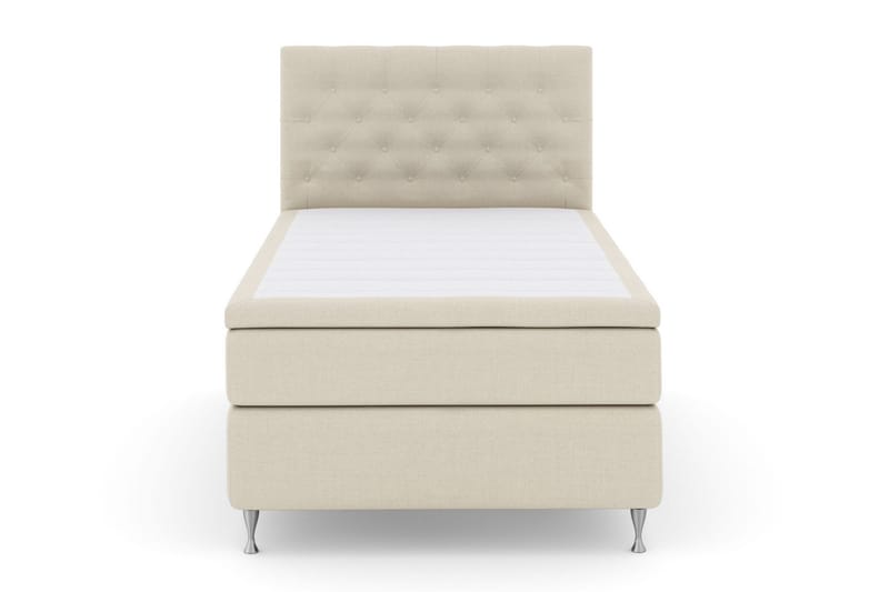 Select No 5 Kontinentalseng 120x200 hård Latex, Beige/sølv