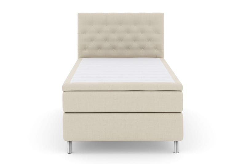 Select No 5 Kontinentalseng 120x200 Medium Latex - Beige/metal - Møbler - Senge - Kontinentalsenge