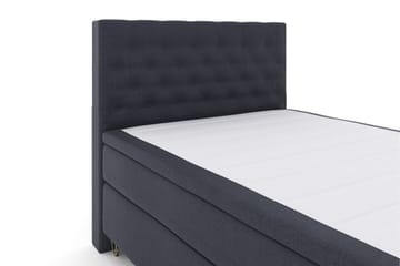 Select No 5 Kontinentalseng 140x200 hård/Medium Latex - Blå/metal V-Form - Møbler - Senge - Kontinentalsenge