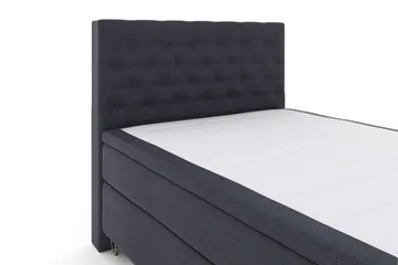 Select No 5 Kontinentalseng 140x200 Medium Latex - Blå/metal V-Form - Møbler - Senge - Kontinentalsenge