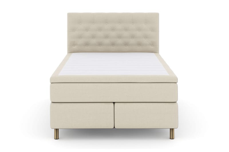 Select No 5 Kontinentalseng 160x200 hård Watergel - Beige/kobber - Møbler - Senge - Kontinentalsenge
