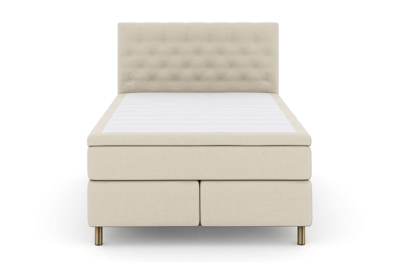 Select No 5 Kontinentalseng 160x200 hård/Medium Watergel - Beige/kobber - Møbler - Senge - Kontinentalsenge