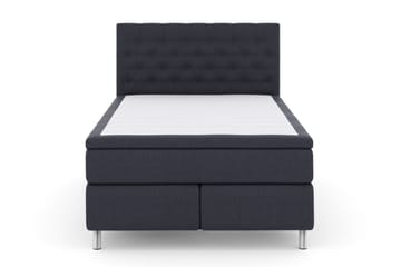 Select No 5 Kontinentalseng 160x200 Medium Latex - Blå/metal - Møbler - Senge - Kontinentalsenge