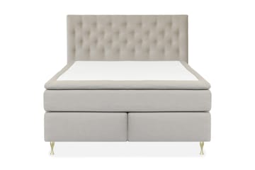 Select No 5 Kontinentalseng 210x210 Medium Latex - Beige/Guld - Møbler - Senge - Kontinentalsenge