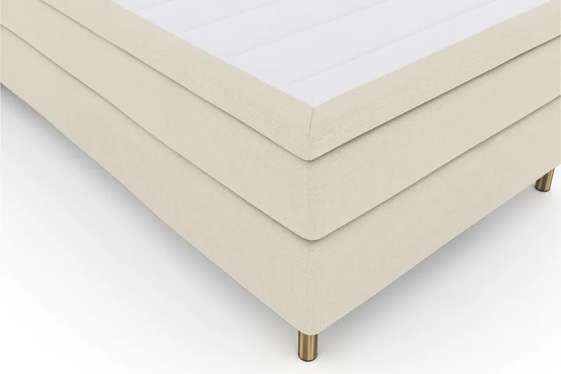 Select No 6 Komplet Sengepakke 120x200 Fast Latex/Memory - Beige/Kobber - Møbler - Senge - Kontinentalsenge