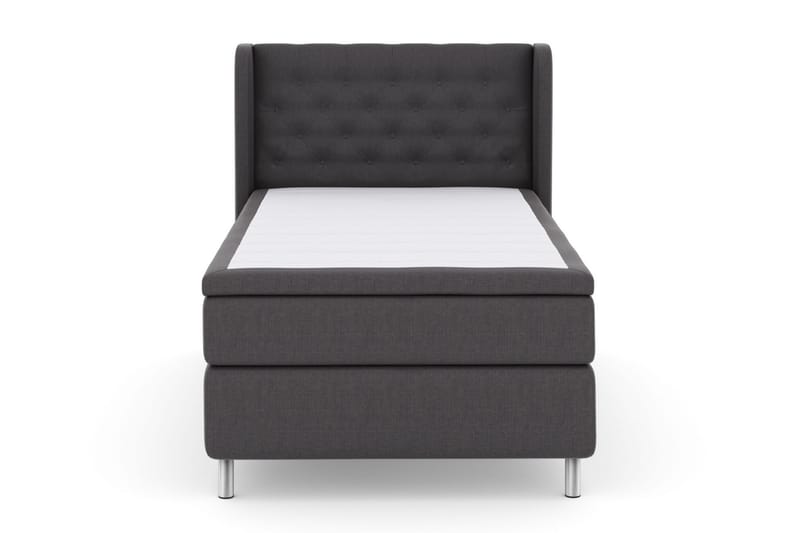 Select No 6 Komplet Sengepakke 120x200 Fast Memory/Pocket - Mørkegrå/Metal - Møbler - Senge - Komplet sengepakke