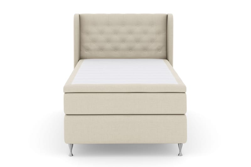 Select No 6 Komplet Sengepakke 120x200 Fast Watergel - Beige/Sølv - Møbler - Senge - Komplet sengepakke