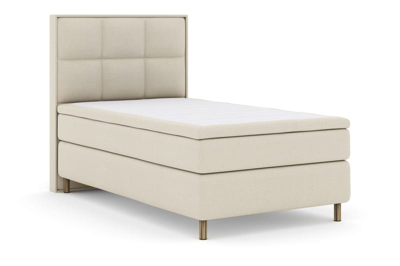 Select No 6 Komplet Sengepakke 120x200 Medium Memory/Pocket - Beige/Kobber - Møbler - Senge - Kontinentalsenge