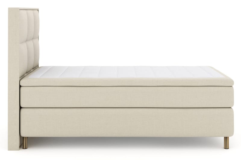 Select No 6 Komplet Sengepakke 120x200 Medium Memory/Pocket - Beige/Kobber - Møbler - Senge - Kontinentalsenge