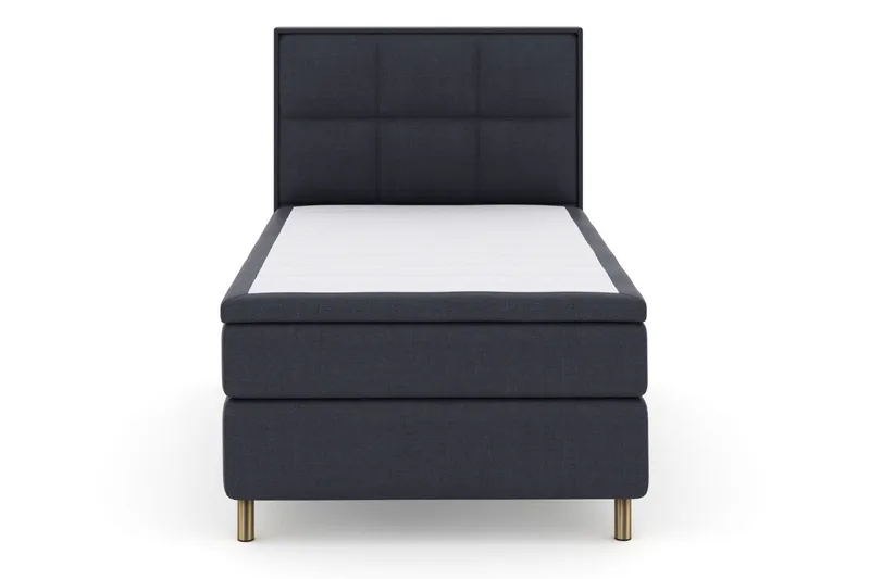 Select No 6 Komplet Sengepakke 120x200 Medium Memory/Pocket - Blå/Kobber - Møbler - Senge - Kontinentalsenge
