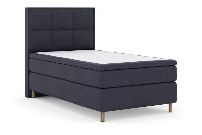 Select No 6 Komplet Sengepakke 120x200 Medium Memory/Pocket - Blå/Kobber - Møbler - Senge - Kontinentalsenge