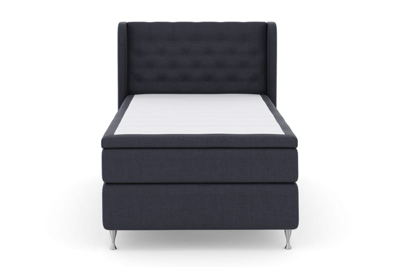 Select No 6 Komplet Sengepakke 120x200 Medium Memory/Pocket - Blå/Sølv - Møbler - Senge - Komplet sengepakke