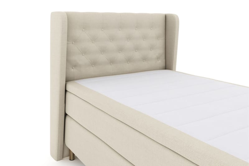 Select No 6 Komplet Sengepakke 120x200 Medium Watergel - Beige/Kobber - Møbler - Senge - Komplet sengepakke