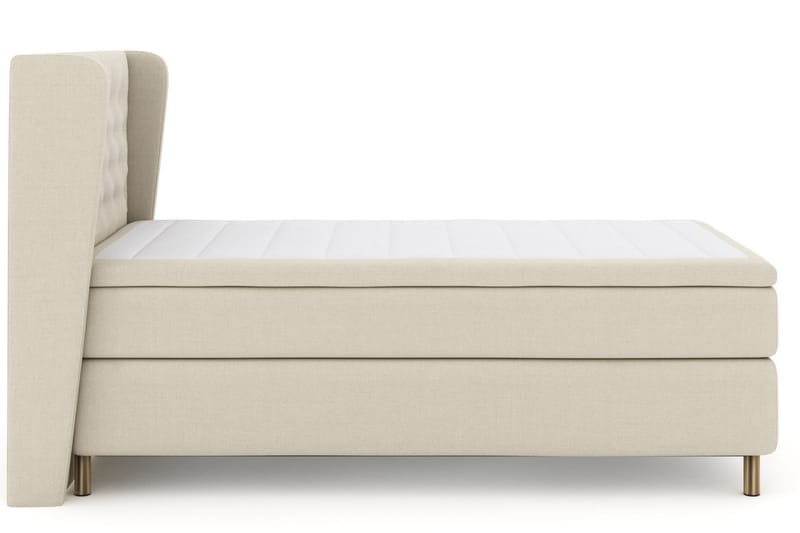 Select No 6 Komplet Sengepakke 120x200 Medium Watergel - Beige/Kobber - Møbler - Senge - Komplet sengepakke