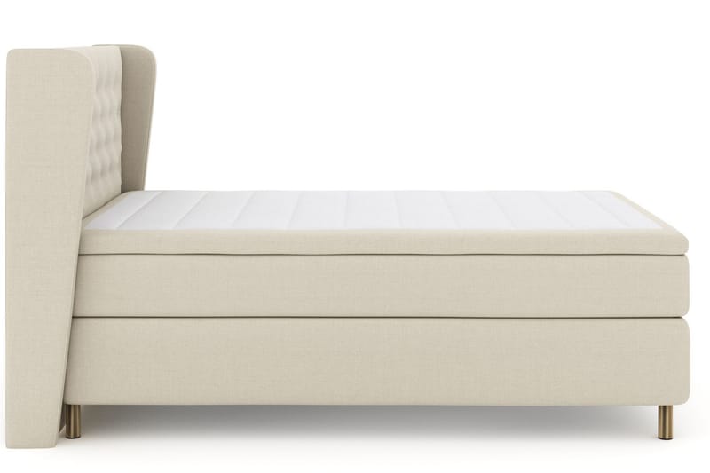 Select No 6 Komplet Sengepakke 140x200 Fast/Medium Watergel - Beige/Kobber - Møbler - Senge - Komplet sengepakke