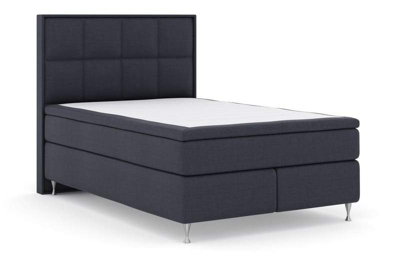 Select No 6 Komplet Sengepakke 140x200 Fast/Medium Watergel - Blå/Sølv - Møbler - Senge - Kontinentalsenge