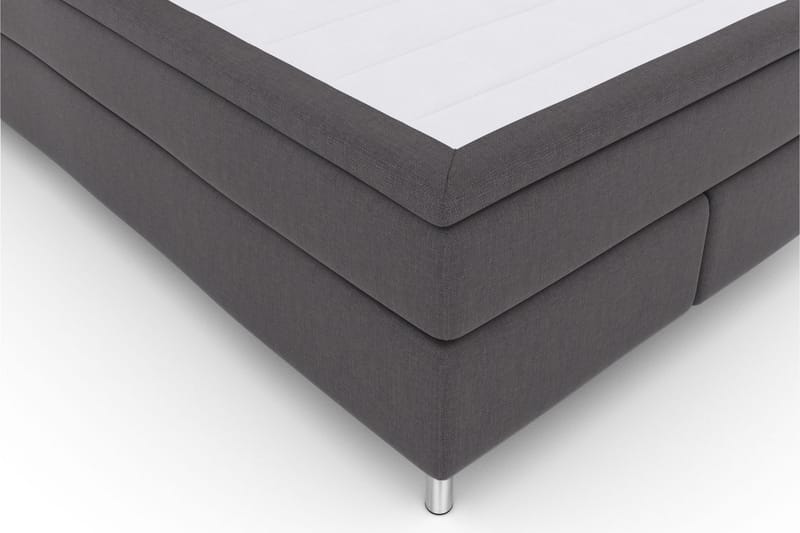 Select No 6 Komplet Sengepakke 140x200 Fast/Medium Watergel - Mørkegrå/Metal - Møbler - Senge - Komplet sengepakke
