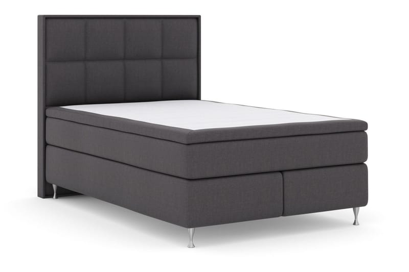Select No 6 Komplet Sengepakke 140x200 Fast/Medium Watergel - Mørkegrå/Sølv - Møbler - Senge - Kontinentalsenge