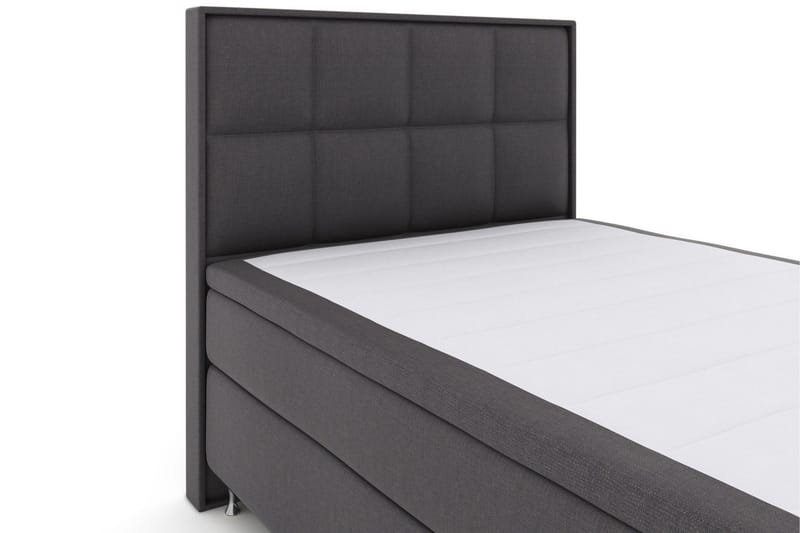 Select No 6 Komplet Sengepakke 140x200 Fast/Medium Watergel - Mørkegrå/Sølv - Møbler - Senge - Kontinentalsenge