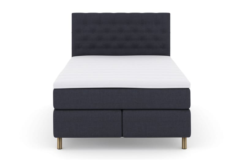 Select No 6 Komplet Sengepakke 140x200 F/M Latex/Memory - Blå/Kobber - Møbler - Senge - Komplet sengepakke