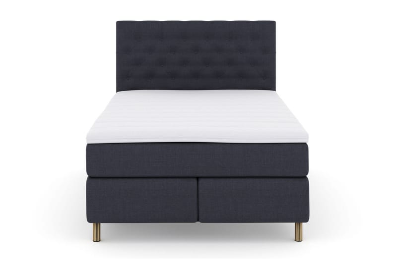 Select No 6 Komplet Sengepakke 140x200 F/M Latex/Memory, Blå/Kobber