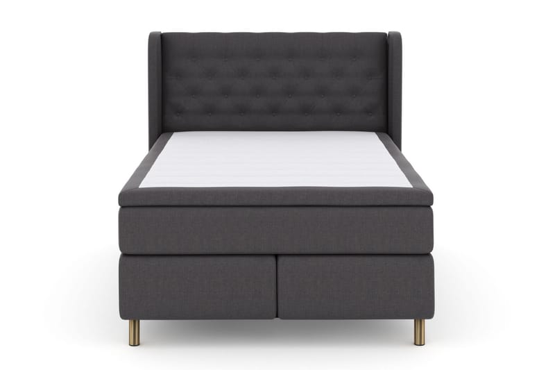 Select No 6 Komplet Sengepakke 140x200 F/M Latex/Memory - Mørkegrå/Kobber - Møbler - Senge - Komplet sengepakke