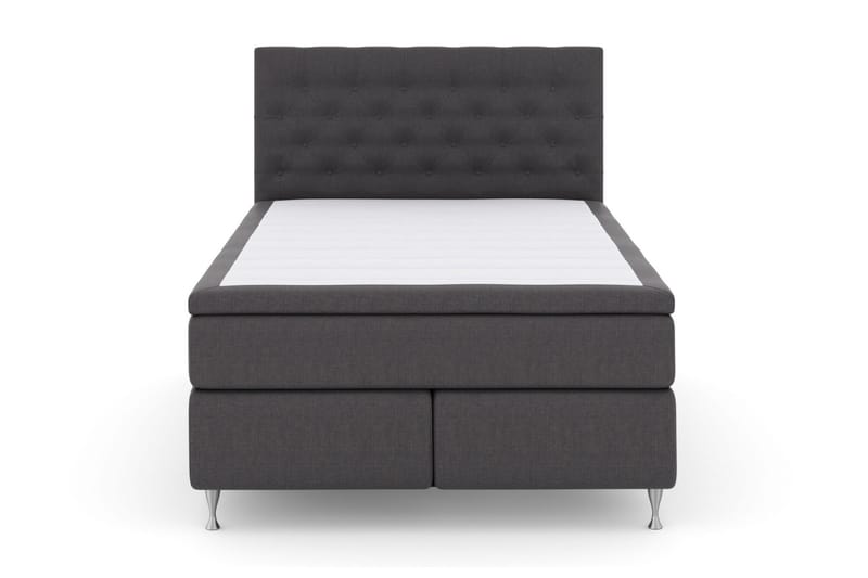Select No 6 Komplet Sengepakke 140x200 F/M Latex/Memory - Mørkegrå/Sølv - Møbler - Senge - Komplet sengepakke