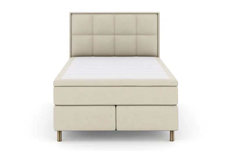 Select No 6 Komplet Sengepakke 140x200 F/M Memory/Pocket, Beige/Kobber