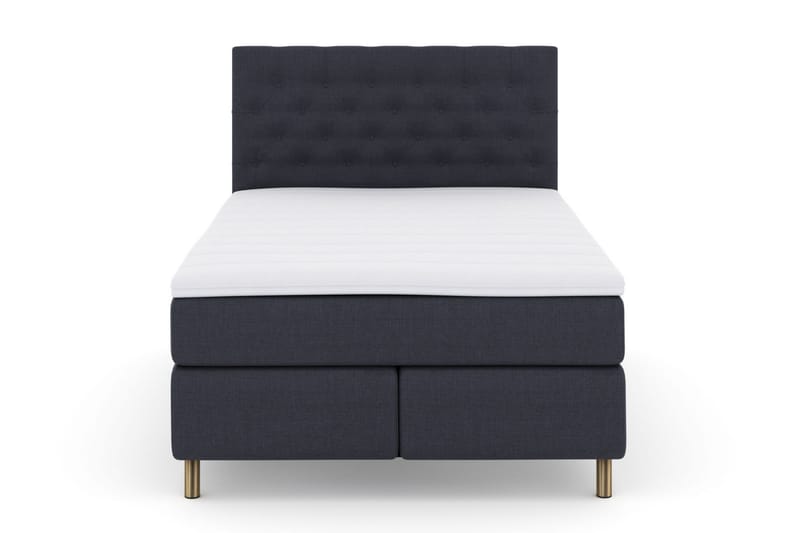 Select No 6 Komplet Sengepakke 140x200 F/M Memory/Pocket - Blå/Kobber - Møbler - Senge - Komplet sengepakke