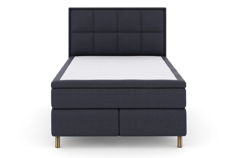 Select No 6 Komplet Sengepakke 140x200 F/M Memory/Pocket - Blå/Kobber - Møbler - Senge - Komplet sengepakke