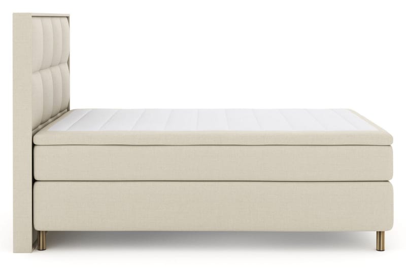 Select No 6 Komplet Sengepakke 140x200 Medium Latex/Memory - Beige/Kobber - Møbler - Senge - Kontinentalsenge