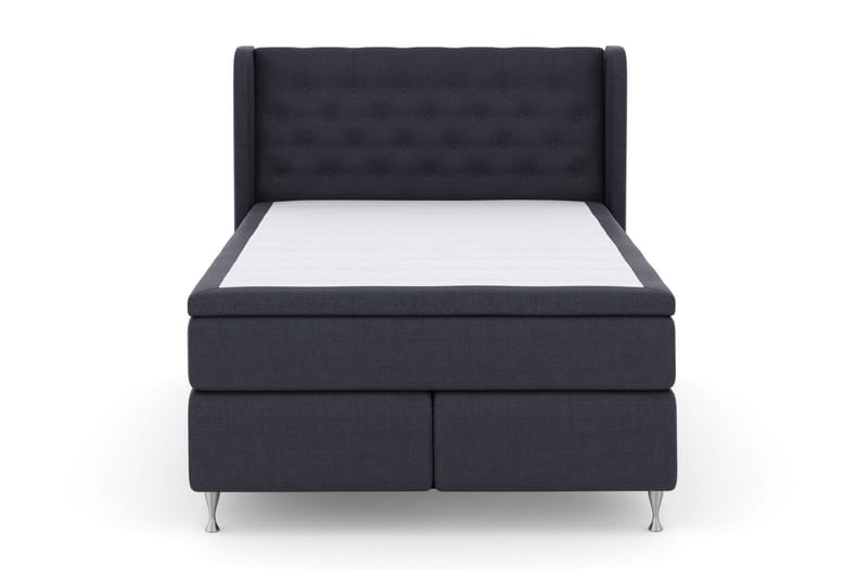 Select No 6 Komplet Sengepakke 160x200 Fast Watergel - Blå/Sølv - Møbler - Senge - Komplet sengepakke