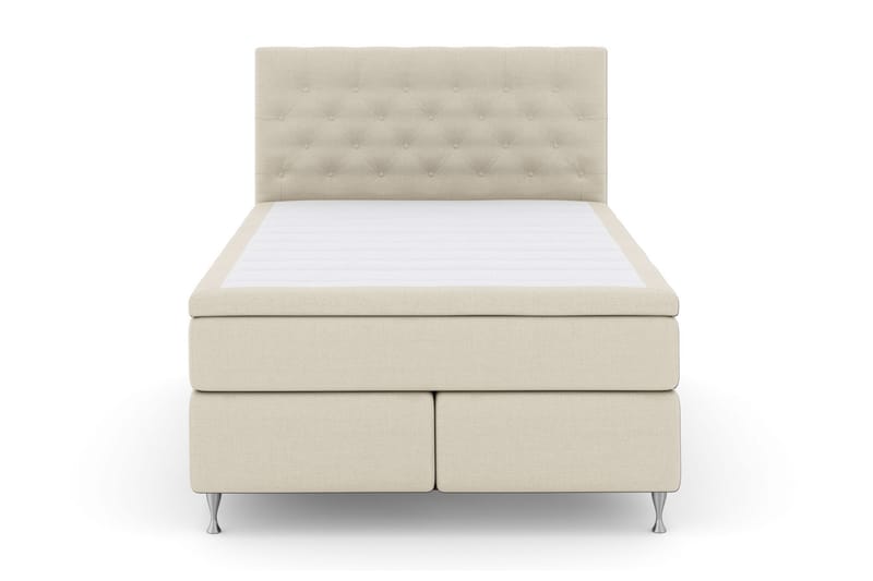 Select No 6 Komplet Sengepakke 160x200 F/M Latex/Memory - Beige/Sølv - Møbler - Senge - Kontinentalsenge