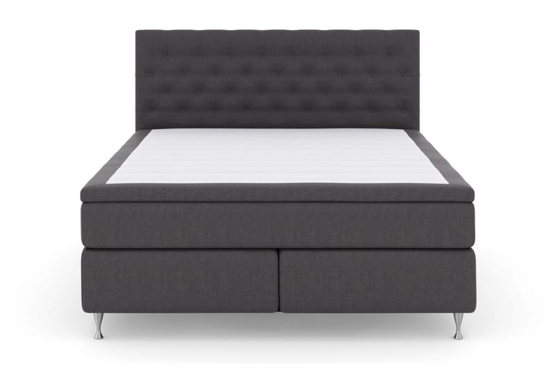 Select No 6 Komplet Sengepakke 160x200 F/M Latex/Memory, Mørkegrå/Sølv