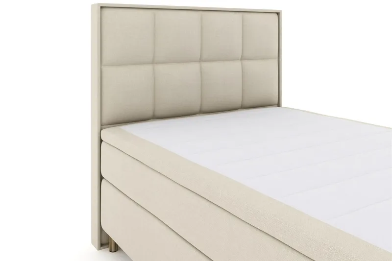 Select No 6 Komplet Sengepakke 160x200 Medium Latex/Memory - Beige/Kobber - Møbler - Senge - Kontinentalsenge