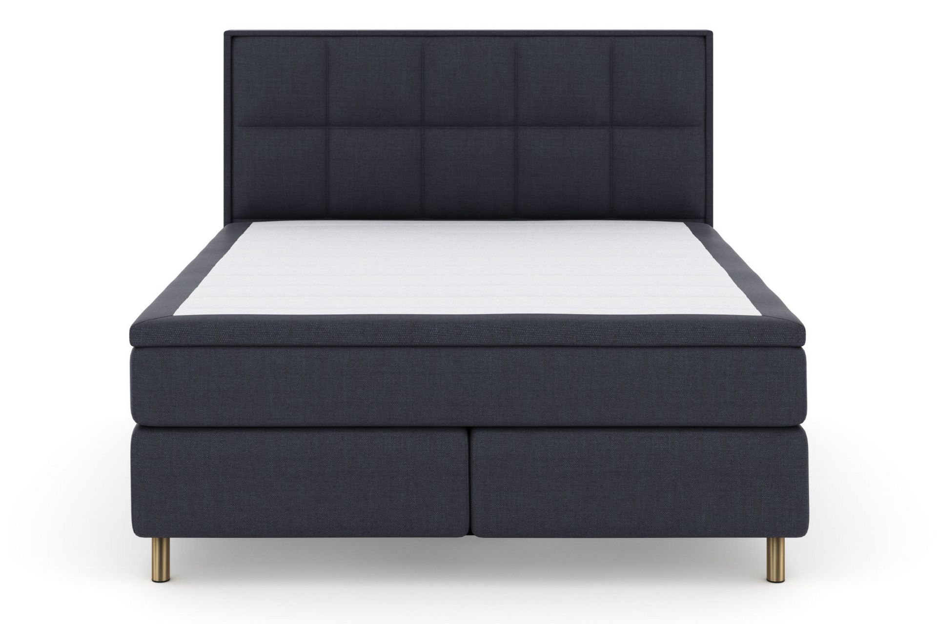 Select No 6 Komplet Sengepakke 180x200 Fast Memory/Pocket - Blå/Kobber - Møbler - Senge - Komplet sengepakke