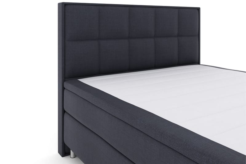 Select No 6 Komplet Sengepakke 180x200 Fast Memory/Pocket - Blå/Metal - Møbler - Senge - Komplet sengepakke