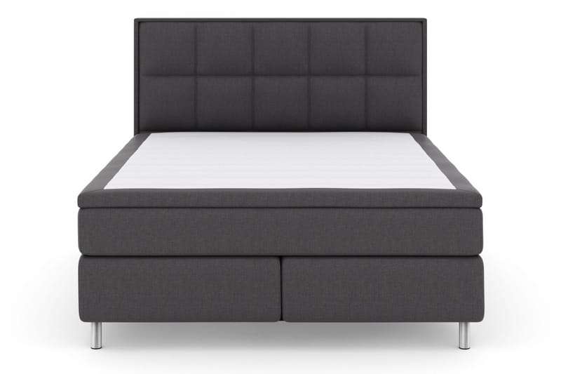 Select No 6 Komplet Sengepakke 180x200 Fast Memory/Pocket - Mørkegrå/Metal - Møbler - Senge - Komplet sengepakke