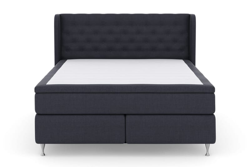 Select No 6 Komplet Sengepakke 180x200 Fast Watergel - Blå/Sølv - Møbler - Senge - Kontinentalsenge