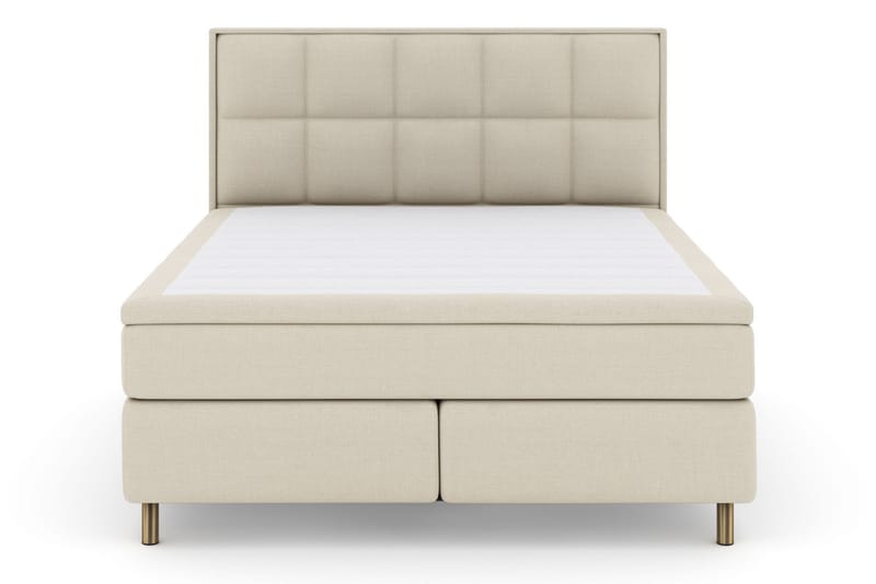 Select No 6 Komplet Sengepakke 180x200 F/M Memory/Pocket - Beige/Kobber - Møbler - Senge - Komplet sengepakke
