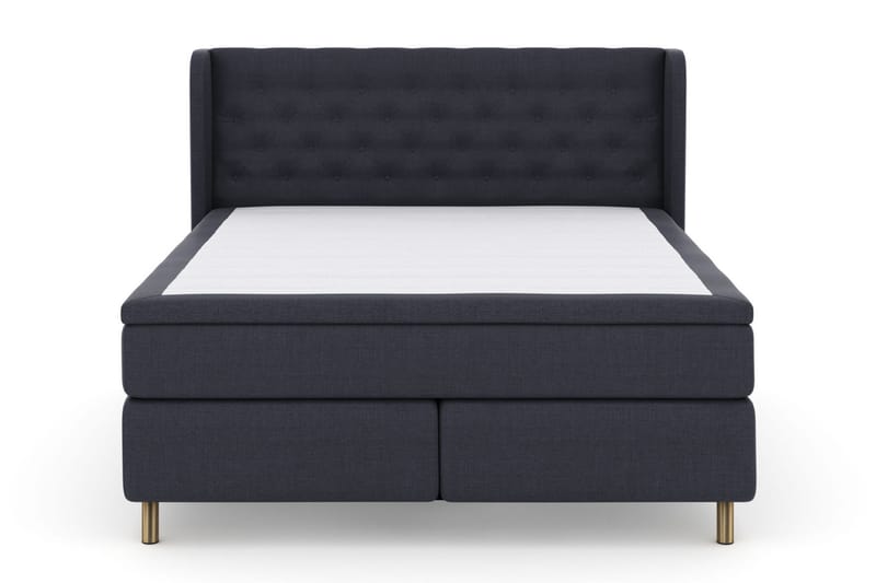 Select No 6 Komplet Sengepakke 180x200 F/M Memory/Pocket, Blå/Kobber