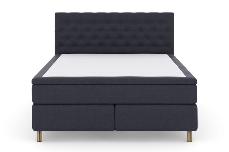 Select No 6 Komplet Sengepakke 180x200 Medium Memory/Pocket, Blå/Kobber