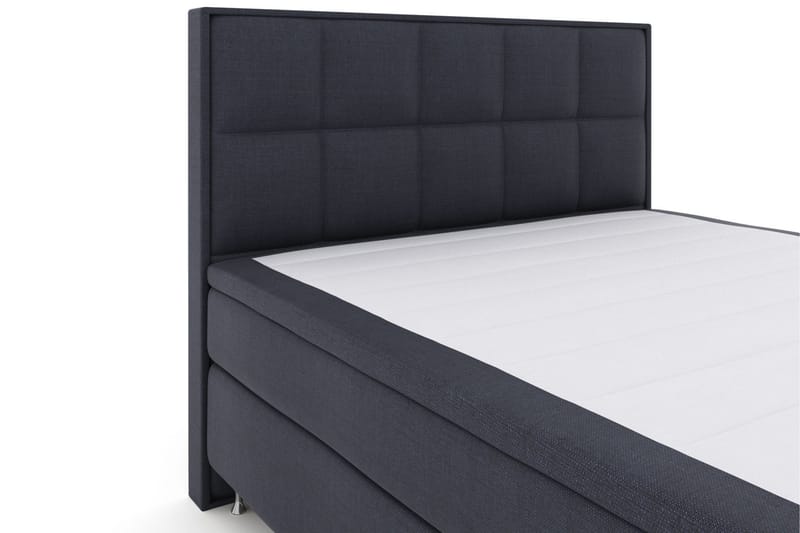 Select No 6 Komplet Sengepakke 180x200 Medium Memory/Pocket - Blå/Sølv - Møbler - Senge - Kontinentalsenge