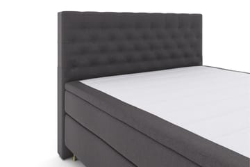 Select No 6 Komplet Sengepakke 180x200 Medium Memory/Pocket - Mørkegrå/Guld - Møbler - Senge - Komplet sengepakke