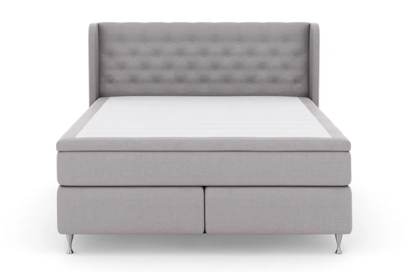 Select No 6 Komplet Sengepakke 180x200 Medium Watergel - Lysegrå/Sølv - Møbler - Senge - Kontinentalsenge