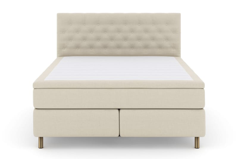 Select No 6 Komplet Sengepakke 210x210 Fast Memory/Pocket - Beige/Kobber - Møbler - Senge - Kontinentalsenge