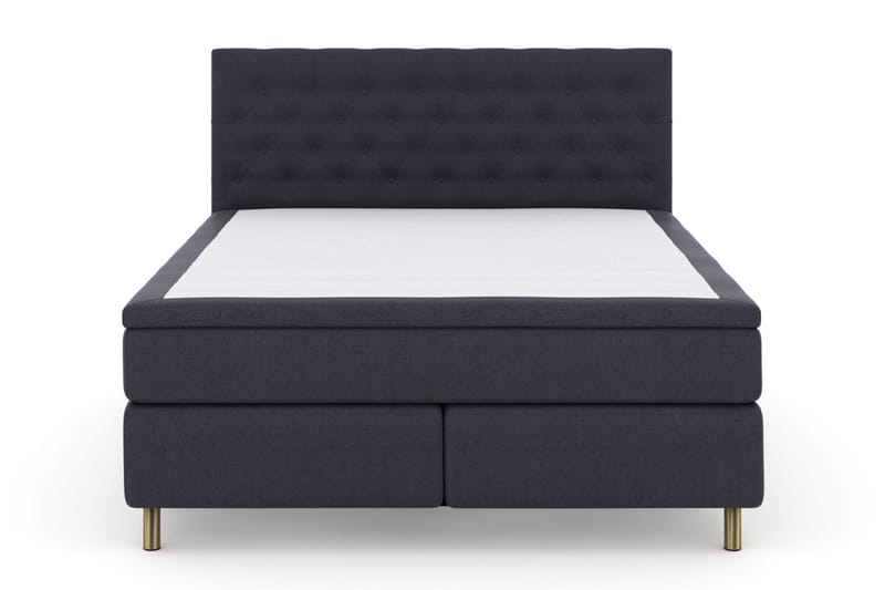 Select No 6 Komplet Sengepakke 210x210 Fast Watergel - Blå/Kobber - Møbler - Senge - Komplet sengepakke